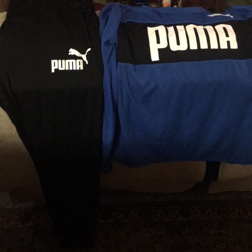 Black and green puma very nice too small for me